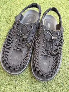 KEEN キーン ユニーク メンズ サンダル 10723 黒 ベージュ 27㎝ - メルカリ