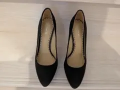 COACH ブラック シグネチャー パンプス ハイヒールのサムネイル