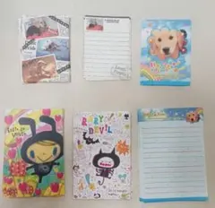 レター封筒　便箋セット　まとめ売り　平成レトロ　当時物　犬　デビル