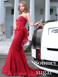 アンディAndyマーメイド レース パール ロングドレスemiriawiz