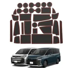 ヴォクシー ノア トヨタ レッド 28枚 フロアマット NOAH VOXY