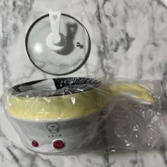クマ 電気調理鍋 本体 キッチン家電　【箱無し】のサムネイル