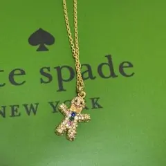 ケイトスペード　ジンジャーブレッドマン　ネックレス