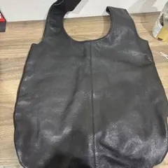 theory 黒 レザートートバッグのサムネイル