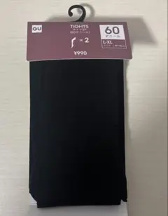 GU タイツ　60デニール　1P