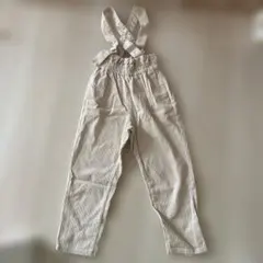 コーデュロイ　ストラップオーバーオール取り外し可能