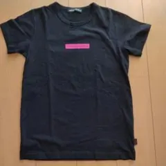 ナショナルスタンダード 半袖ロゴTシャツ 黒のサムネイル