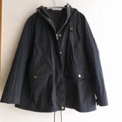 ナノユニバース　2WAYマウンテンパーカー　ブラック36