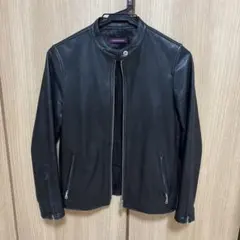 URBAN RESEARCH ブラックレザージャケット