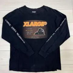 XLARGE ブラック ロングスリーブ Tシャツ L