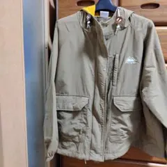 FIRST DOWN マウンテンパーカー ベージュ Lサイズ