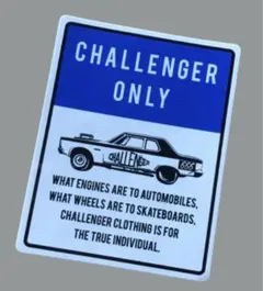 CHALLENGER 666 ONLY ステッカー