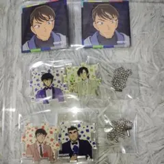 名探偵コナン展　アクリルパズル　警察学校組 松田陣平・萩原研二・伊達航・諸伏景光