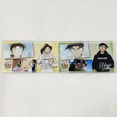 名探偵コナン コナンランド ミニアクリルブロック 遠山和葉 服部平次
