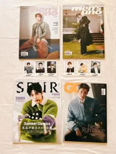 スビン 雑誌 4冊 セット mens uno GQ SPUR