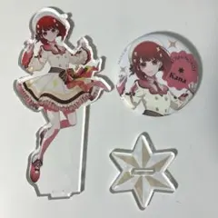 推しの子 推しの子展 アクリルスタンド 缶バッジ 有馬かな 嘘とアイ