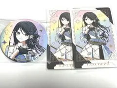 プロセカ 感謝祭 缶バッジ ホログラム 箔押し グリーティングカード ノーマル