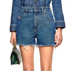 DIESEL デニムショートパンツ デニム ミニスカート ショーパン W24