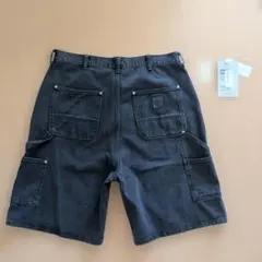 Carhartt RIVET SHELL デニムショートパンツ ブラックLサイズのサムネイル