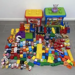 アンパンマン ブロックセット　ブロックラボ　大量　バケツ　おまけ付き