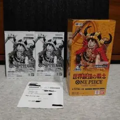 ONE PIECEカードゲーム 世界最強の戦士 OP-17 BOX テープカット