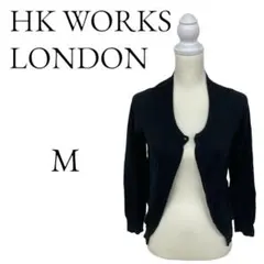 HK WORKS LONDON 黒 カーディガン・ボレロ・アンサンブル Ｍのサムネイル