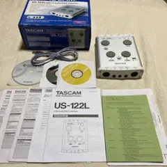 【美品】オーディオインターフェース　TASCAM US-122L