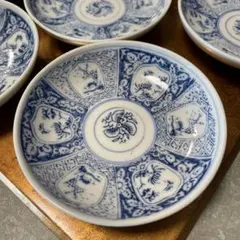 印判 豆皿 骨董 陶磁器 8枚バリ売り可能