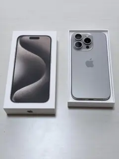 iPhone 15 Pro ナチュラルチタニウム256GB