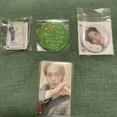 與那城奨　JO1 ポップアップ7000円トレカ　缶バッジ　カプセルトイ２品