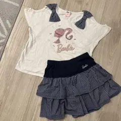 Barbie Tシャツ＆キュロットスカート セットアップのサムネイル