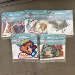 ガンダム　一番くじ　ジークアクス　G賞　ダイカットステッカー　5種セット