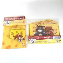 匿名配送　ハッピーくじ　トムとジェリー　ステッカー　キーホルダー　　セット