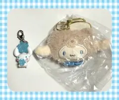 サンリオ ガチャ シナモロール こんぺいとう＆ぬいぐるみチャーム 2点セット