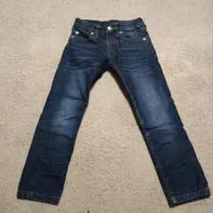 GU ダークブルー デニムパンツ 16号 110cm