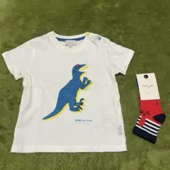 Paul Smith Tシャツ80サイズ +新品ソックスのサムネイル