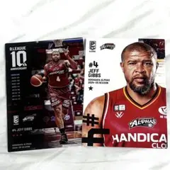 Bリーグ カード ジェフギブス 越谷アルファーズ　2枚セット