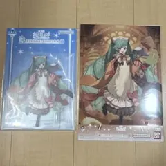 雪ミク　一番くじ　アクリルスタンド　クリアポスター　2024