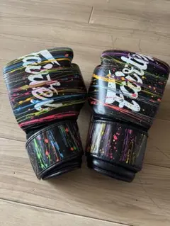 Fairtex 8oz ボクシンググローブ ブラック ピンク - メルカリ