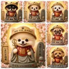 最新柄‼️パネル生地‼️チワワ ポメラニアン 柴犬 - メルカリ