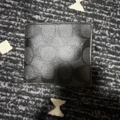 COACH 二つ折り財布 ブラック