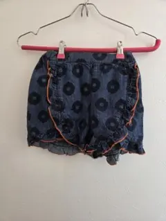MARKEY'S 花柄フリル付きハーフパンツ 130