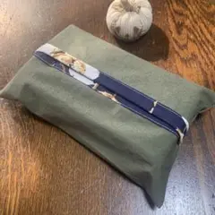 ティッシュカバー　エコパック　ソフトパック　ハンドメイド No.⑤
