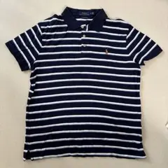 Ralph Lauren The Skinny Polo M ネイビー/ホワイト - メルカリ