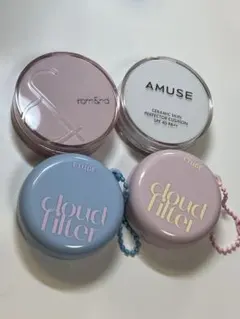 韓国コスメ　クッションファンデ　ミニサイズ　4つセット