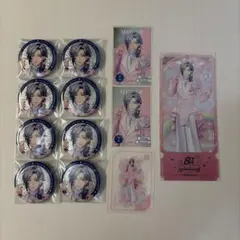 ミラン・ケストレル 8周年 チケット風カード 缶バッジ メタルカード にじさんじ