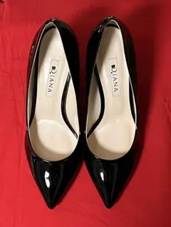 ダイアナ　DIANA プレーンパンプス　シルバー