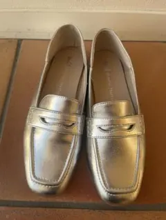 ORiental TRaffic シルバー　ローファー