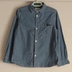 quoti use fith 120 デニム シャツ ライトブルー