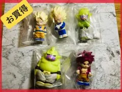 【内袋未開封】ドラゴンボールDAIMA ソフビッツ 2 5体セット 超サイヤ人4